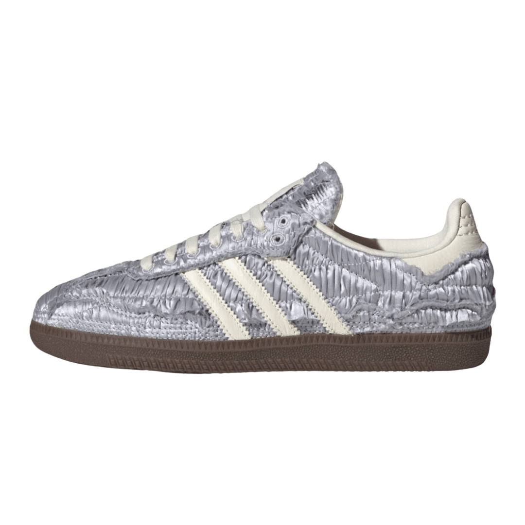 Adidas Samba OG Caroline Hu Satin Silber Metallic (Damen)
