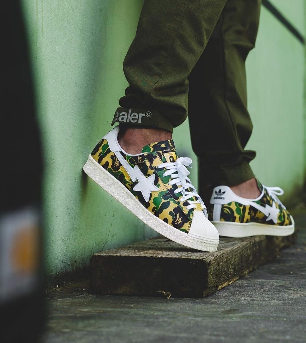 adidas Superstar Bape ABC Camo Green