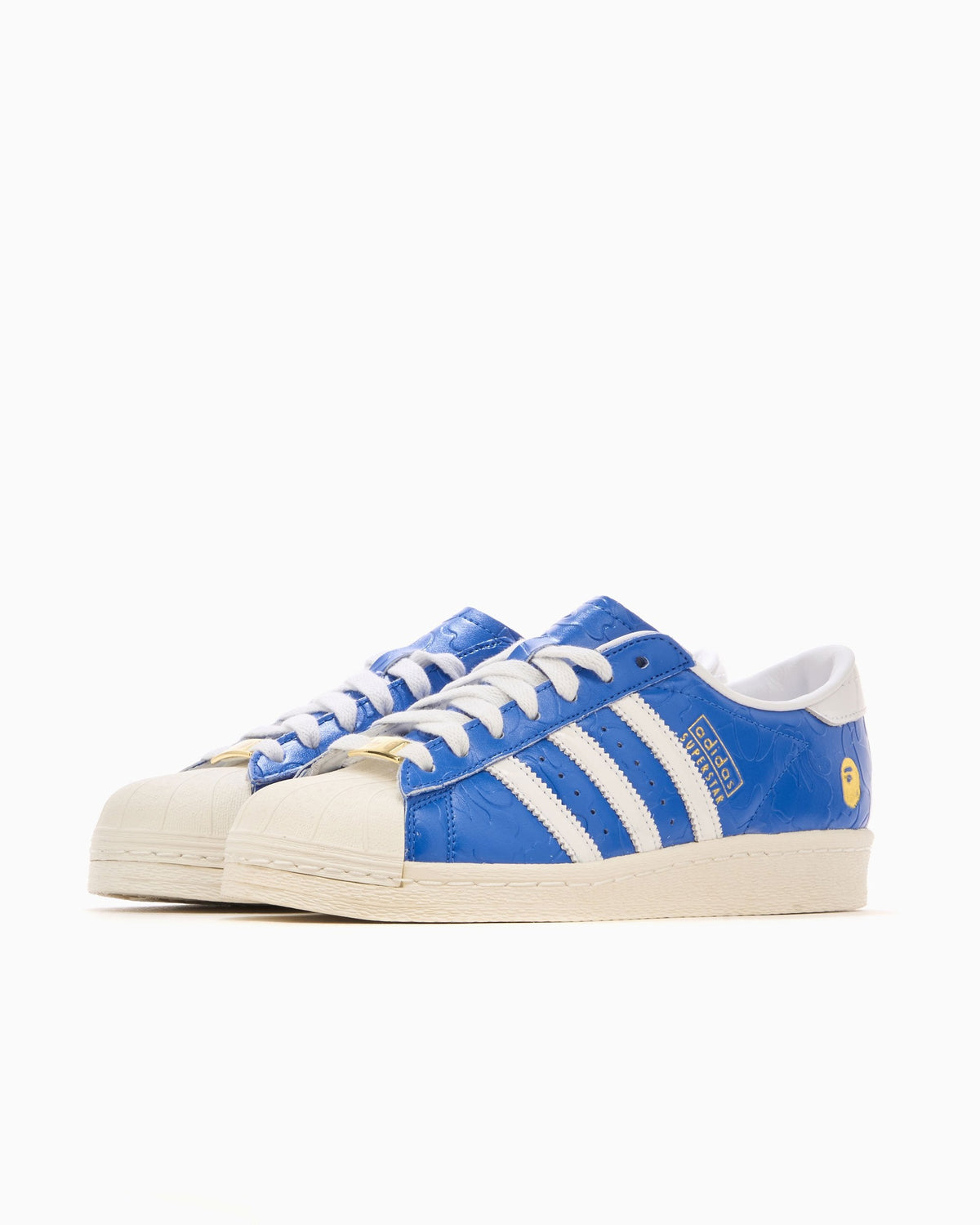 adidas Superstar Vintage Bape Blau Weiß