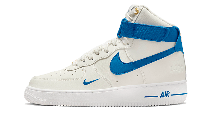 Nike Air Force 1 High 40th Anniversary Weiß Blau