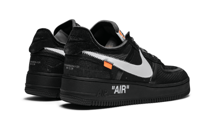 Nike Air Force 1 Low Off-White Schwarz