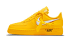 Nike Air Force 1 Low Off-White University Gold Metallic Silver