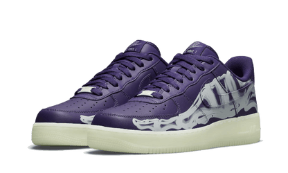 Nike Air Force 1 Low Lila Skelett Halloween (2021)