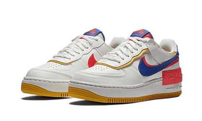 Nike Air Force 1 Shadow Weiß Flash Crimson Astronomy Blau