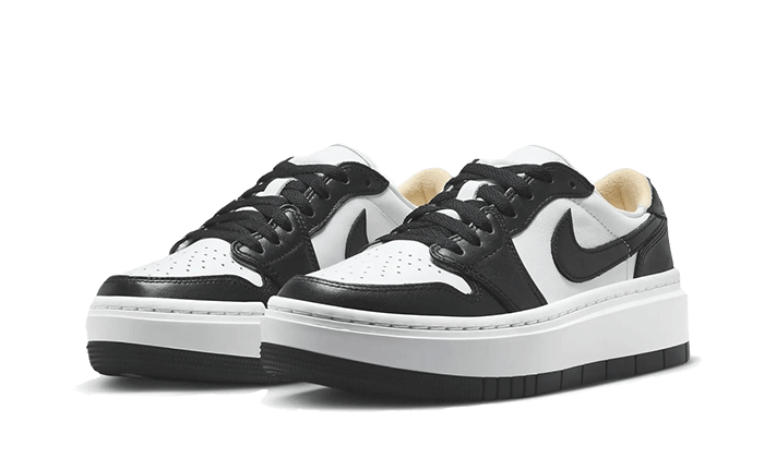 Air Jordan 1 Elevate Low Schwarz Weiß