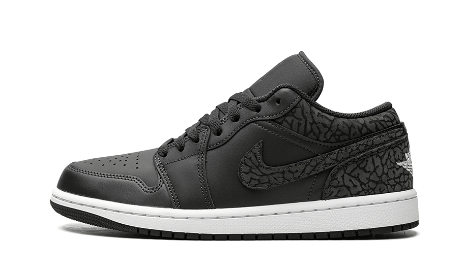 Air Jordan 1 Low Schwarzer Elefant