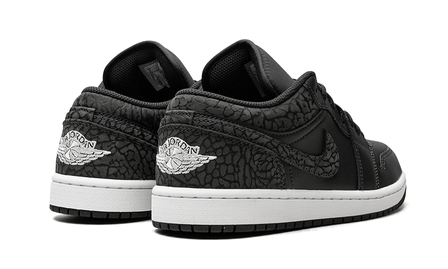 Air Jordan 1 Low Schwarzer Elefant