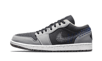 Air Jordan 1 Low Crater Black Grey