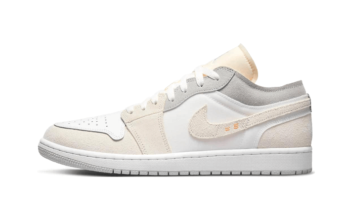Air Jordan 1 Low Inside Out Cremeweiß Hellgrau
