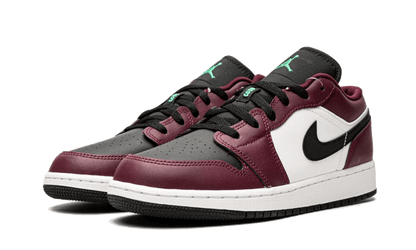 Air Jordan 1 Low SE Dark Beetroot Black Roma Green