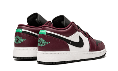 Air Jordan 1 Low SE Dark Beetroot Black Roma Green