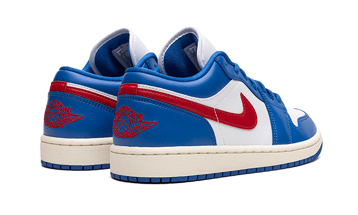 Air Jordan 1 Low Sport Blau Gym Rot