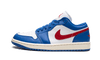 Air Jordan 1 Low Sport Blau Gym Rot