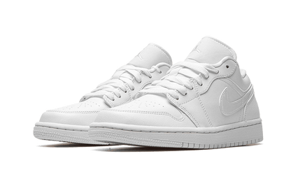 Air Jordan 1 Low Triple White Patent Swoosh (2022)