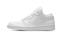 Air Jordan 1 Low Triple White Patent Swoosh (2022)