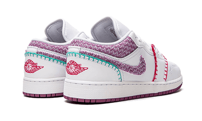 Air Jordan 1 Low White Light Bordeaux