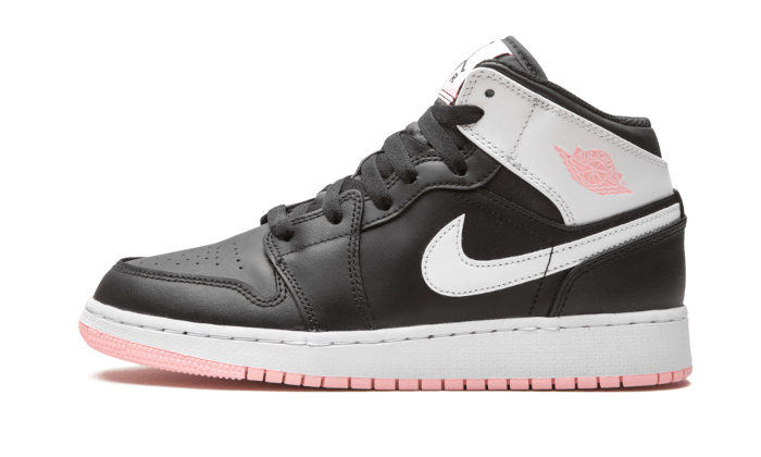 Air Jordan 1 Mid Arktis Pink Schwarz