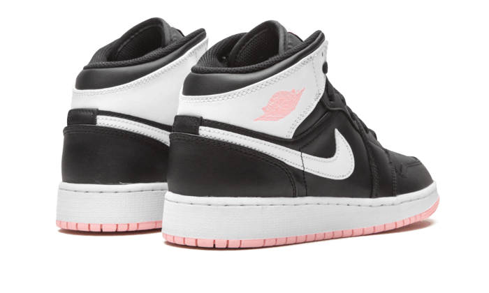 Air Jordan 1 Mid Arktis Pink Schwarz