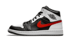 Air Jordan 1 Mid Black Chile Red White