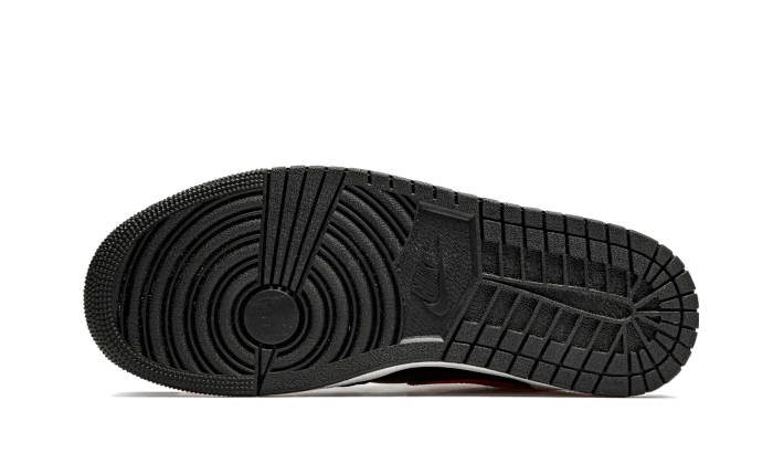 Air Jordan 1 Mid Schwarz Chile Rot Weiß