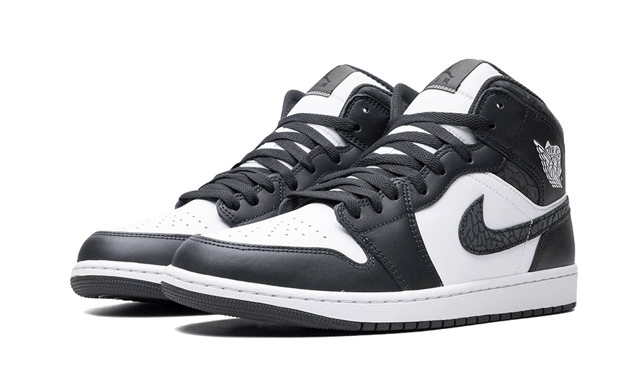 Air Jordan 1 Mid Schwarzer Elefant