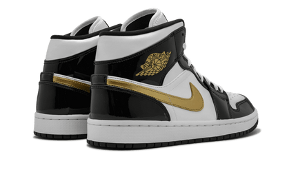 Air Jordan 1 Mid Black Gold
