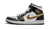 Air Jordan 1 Mid Schwarz Gold
