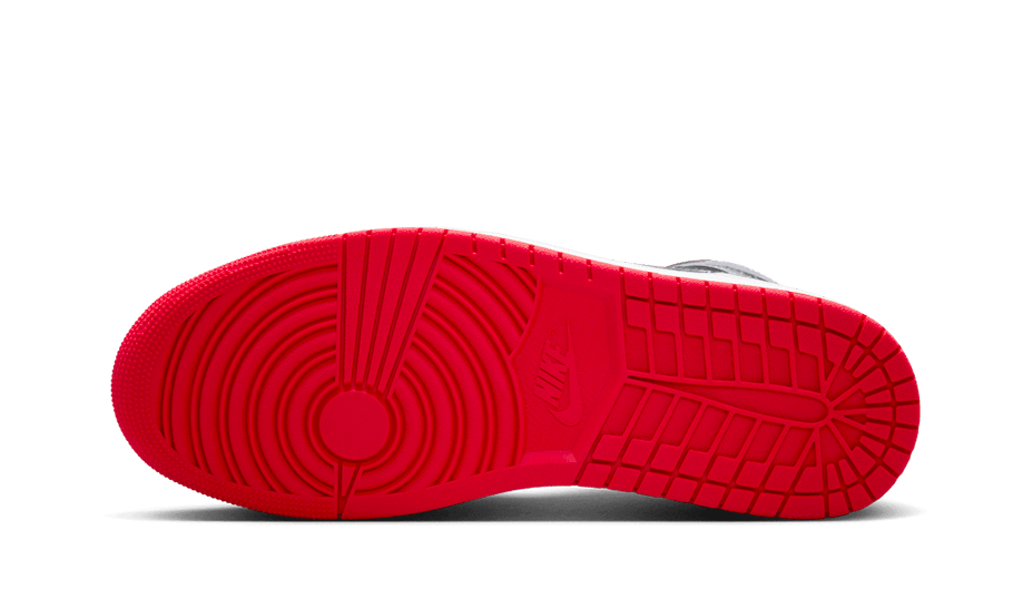 Air Jordan 1 Mid Black Gray Red