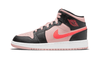 Air Jordan 1 Mid Black Pink Crimson