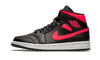 Air Jordan 1 Mid Schwarz Sirenenrot
