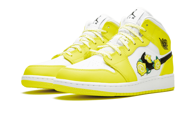 Air Jordan 1 Mid Dynamic Gelb
