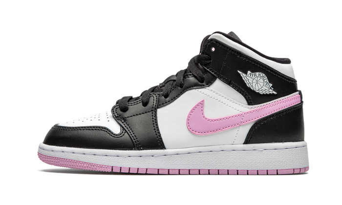 Nike Air Jordan 1 Mid Weiß Hell Arktis Pink