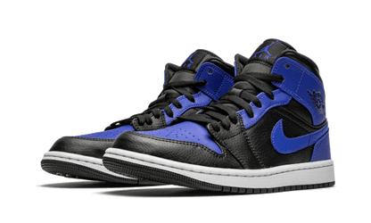 Air Jordan 1 Mid Hyper Royal Tumbled Leather