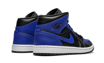 Air Jordan 1 Mid Hyper Royal Tumbled Leather