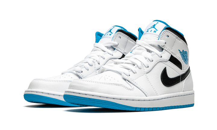 Air Jordan 1 Mid Laser Blau