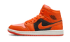 Air Jordan 1 Mid Orange Schwarz