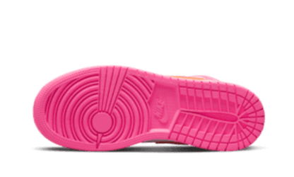 Air Jordan 1 Mid Pinksicle Safety Orange