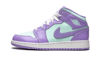 Air Jordan 1 Mid Purple Aqua