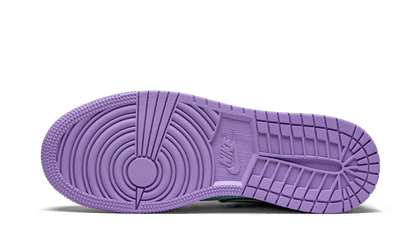 Air Jordan 1 Mid Purple Aqua