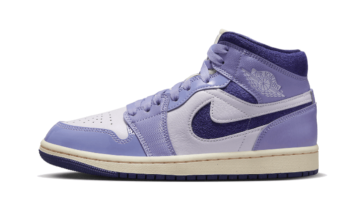 Air Jordan 1 Mid Lila Chenille