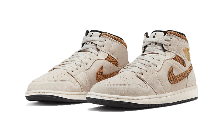Air Jordan 1 Mid SE Brauner Elefant