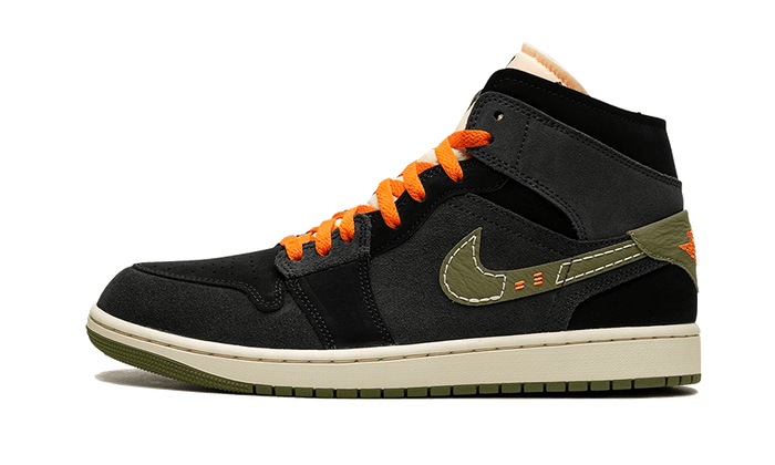 Air Jordan 1 Mid SE Craft Anthrazit Helloliv