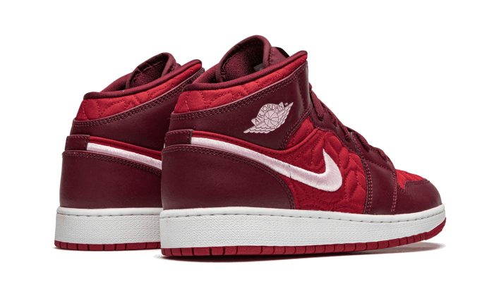 Air Jordan 1 Mid SE Rote Steppdecke