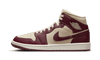 Air Jordan 1 Mid Split Beach Cherrywood Red