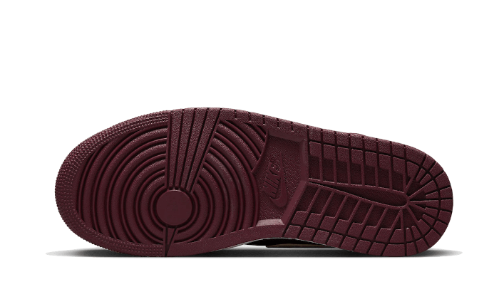 Air Jordan 1 Mid Split Beach Kirschholzrot