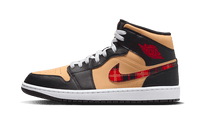 Air Jordan 1 Mid SE Tartan Swoosh