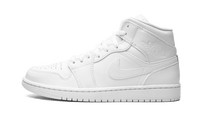Air Jordan 1 Mid Triple White (2022)