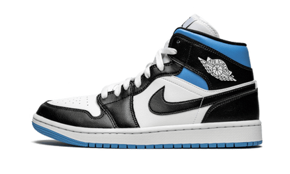 Air Jordan 1 Mid University Schwarz Weiß