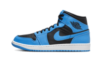 Air Jordan 1 Mid University Blue Black