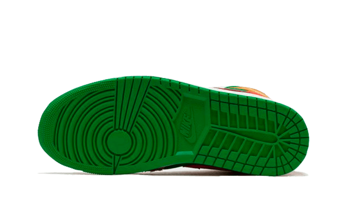 Air Jordan 1 Mid Weizen Wassermelone